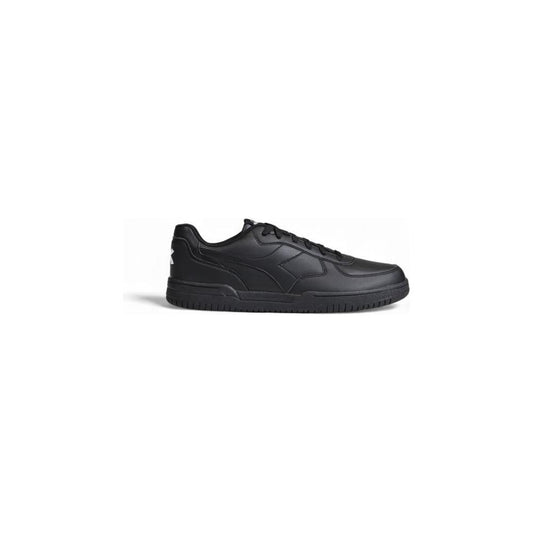 Diadora Black Artificial Leather Sneaker Diadora Dark Slate Gray