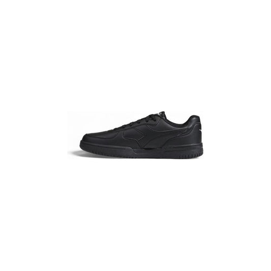 Diadora Black Artificial Leather Sneaker Diadora Dark Slate Gray