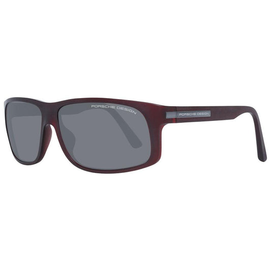 Porsche Design Burgundy Men Sunglasses Porsche Design Dim Gray