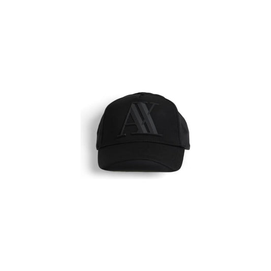 Armani Exchange Armani Exchange Black Polyester Hats & Cap AR-2788900009-UNI 1728,71956299936,Accessories,Armani Exchange,Black,Hats & Caps - Men - Accessories,Men,Men - Accessories,New with tags,UNI