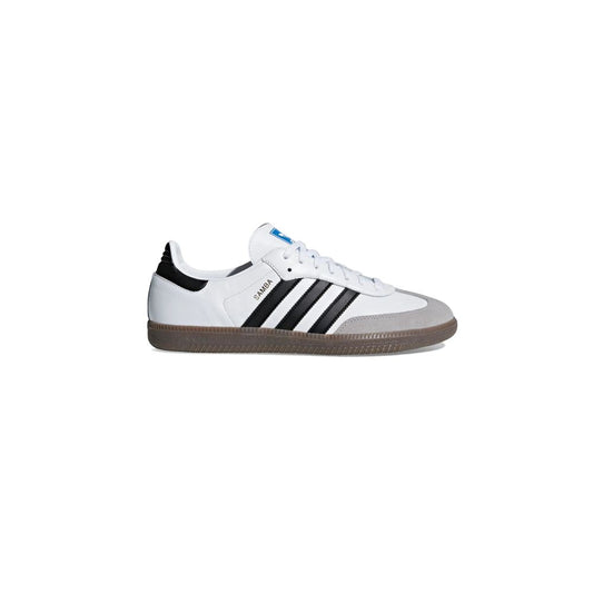 Adidas White Leather Sneaker Adidas Light Gray