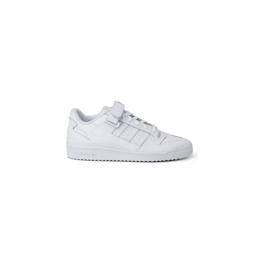 Adidas White Leather Sneaker Adidas Light Gray