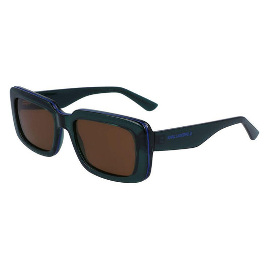 Karl Lagerfeld Green Injected Sunglasses Karl Lagerfeld Dark Slate Gray