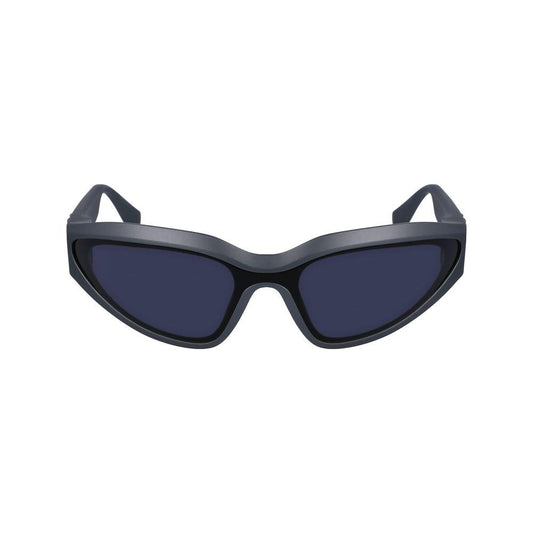 Karl Lagerfeld Gray Injected Sunglasses Karl Lagerfeld Dark Slate Gray