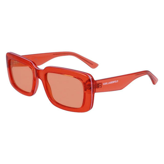 Karl Lagerfeld Orange Injected Sunglasses Karl Lagerfeld Tomato