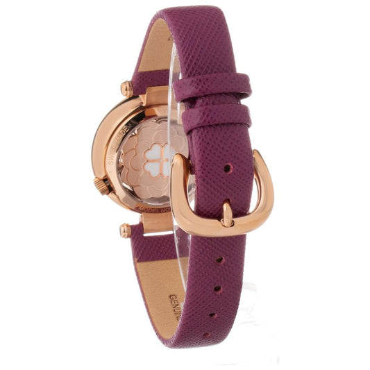 Folli Follie Purple Leather Watch