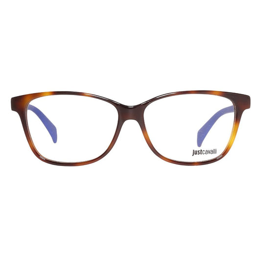 Just Cavalli Brown Plastic Frames JC0686-052-54, women's eyeglasses with 54/13/140 mm size, brown plastic material