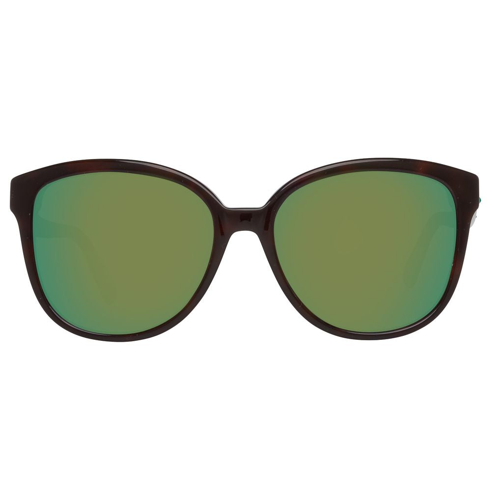 Just Cavalli Brown Plastic Sunglasses JCJC590S5856QAC