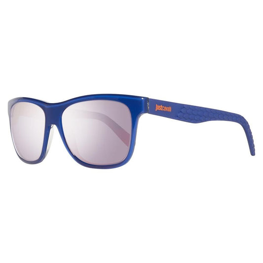 Just Cavalli Blue Plastic Sunglasses Just Cavalli Dark Slate Blue