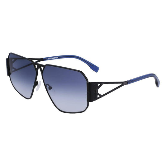 Karl Lagerfeld Black Metal Sunglasses Karl Lagerfeld Dim Gray