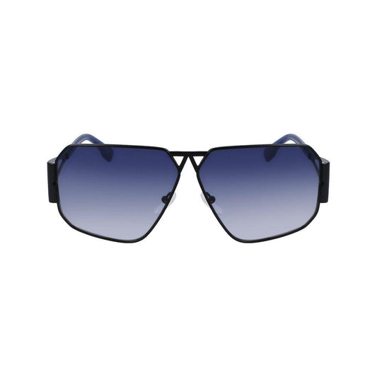 Karl Lagerfeld Black Metal Sunglasses Karl Lagerfeld Slate Gray