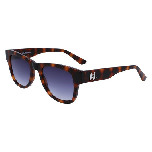 Karl Lagerfeld Brown Injected Sunglasses Karl Lagerfeld Dark Slate Gray
