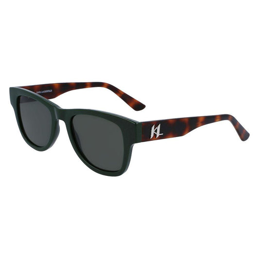 Karl Lagerfeld Green Injected Sunglasses Karl Lagerfeld Dark Slate Gray
