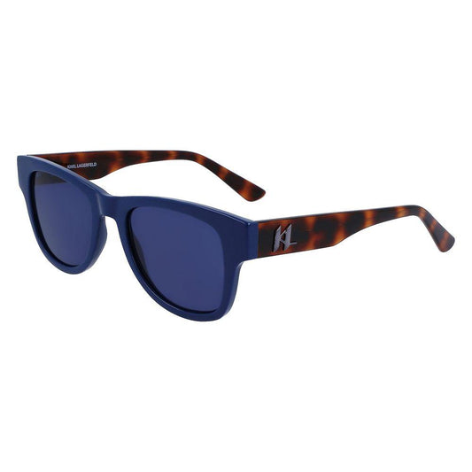 Karl Lagerfeld Blue Injected Sunglasses Karl Lagerfeld Dark Slate Gray