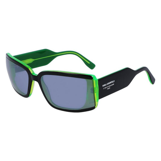 Karl Lagerfeld Black Acetate Sunglasses Karl Lagerfeld Slate Gray