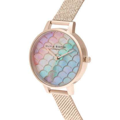 Olivia Burton Multicolor Stainless Steel Dress Watch