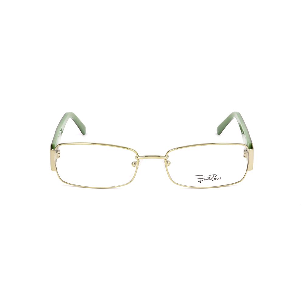 Emilio Pucci Multicolor Metal Glasses (Frames)
