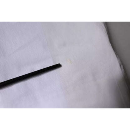 Dolce & Gabbana White Cotton Skinny Dress Pants