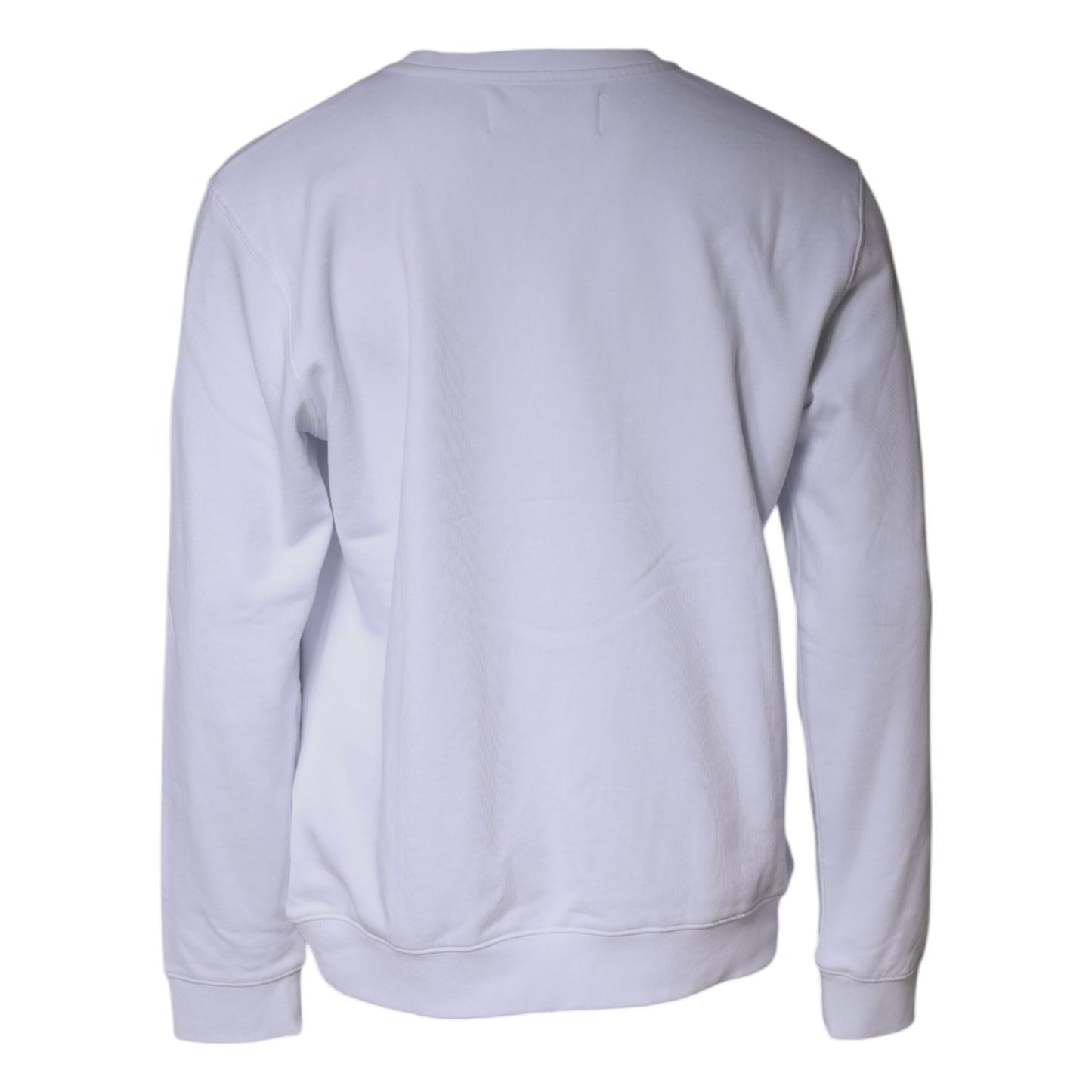 Replay White Embossed Logo Crew Neck Men Sweatshirt Sweater Replay
