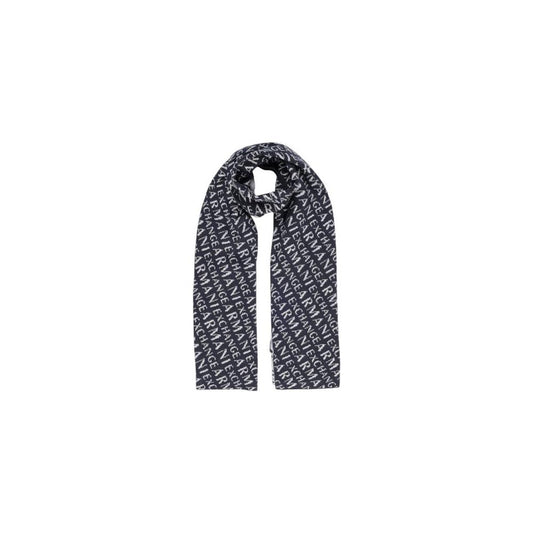 Armani Exchange Blue Polyamide Scarf Armani Exchange Dark Slate Gray