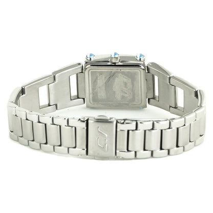 Chronotech Silver Stainless Steel Watch