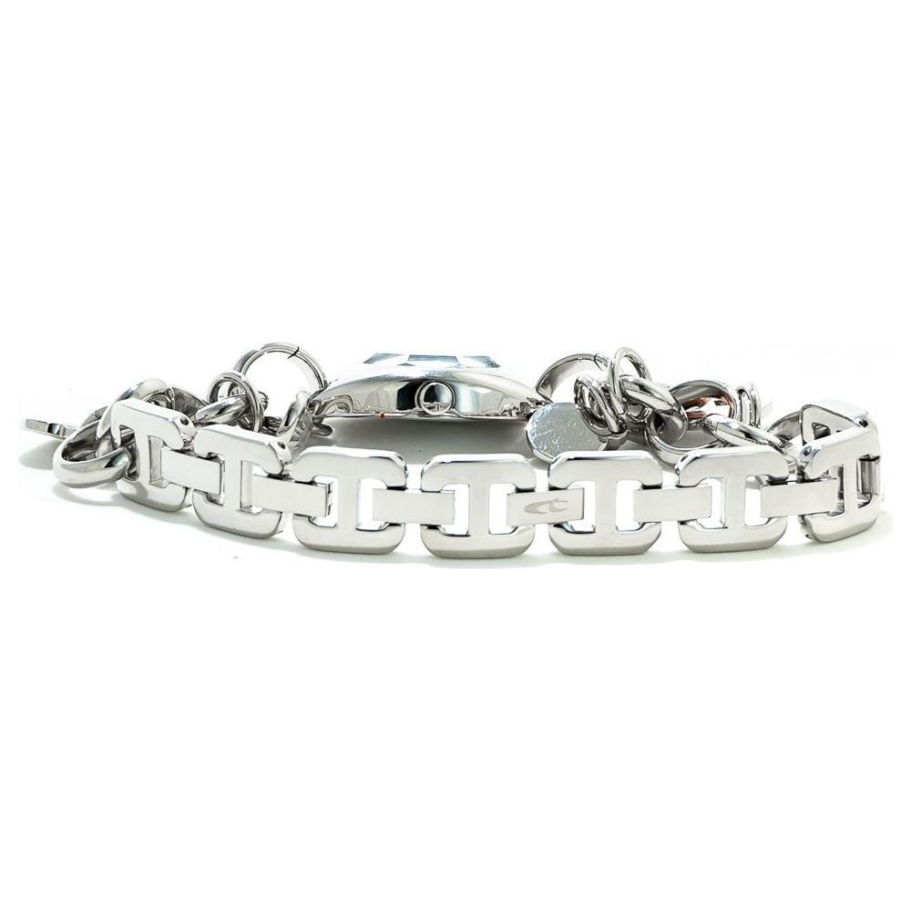 Chronotech Silver Stainless Steel Watch