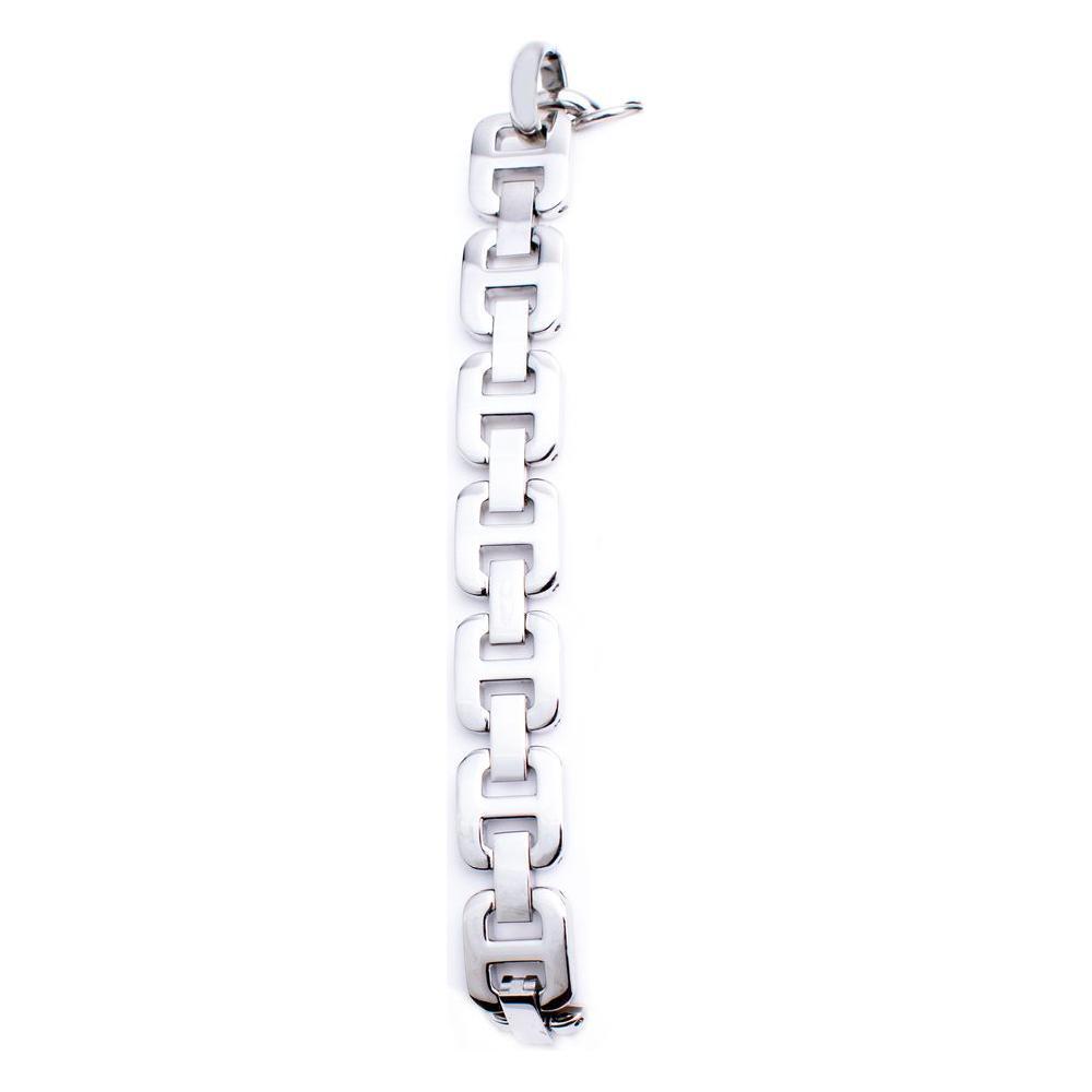 Chronotech Silver Stainless Steel Watch