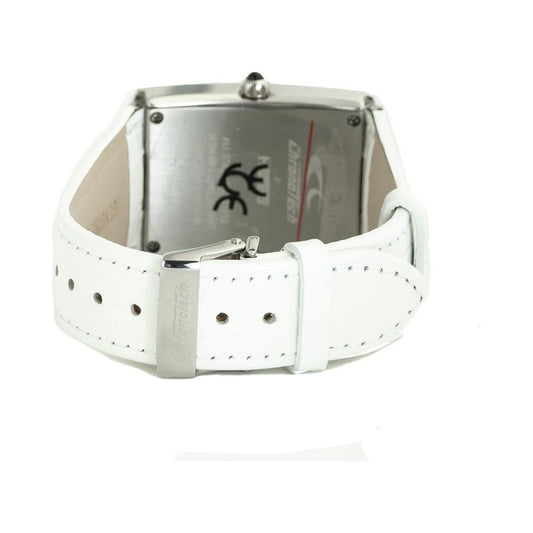 Chronotech White Leather Watch CHCT7017B06AC
