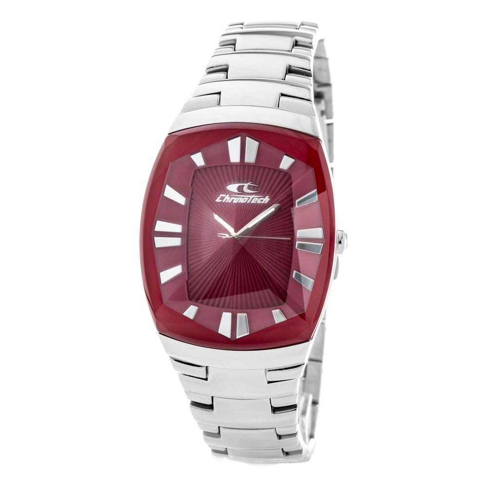 Chronotech Silver Stainless Steel Watch CHCT7065L27MAC