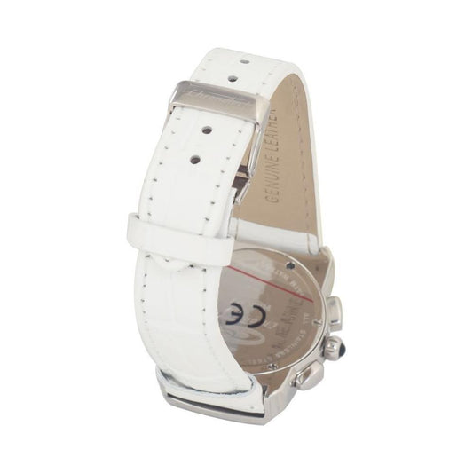 Chronotech White Leather Watch CHCT7280B06AC