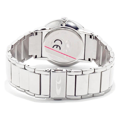 Chronotech Silver Stainless Steel Watch