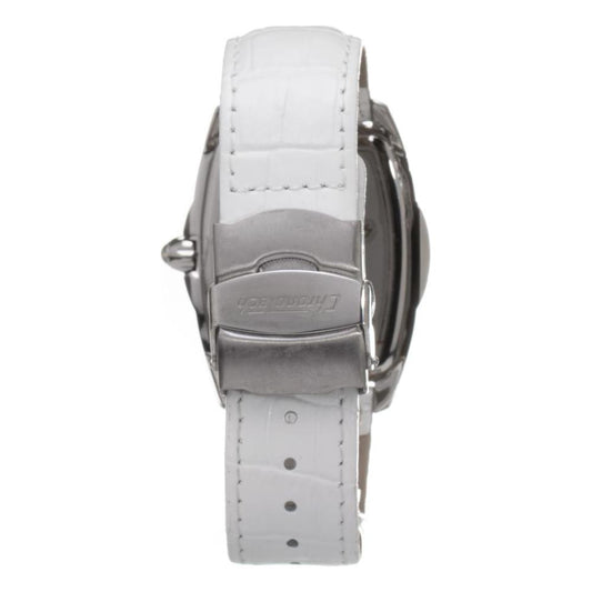 Chronotech Chronotech White Leather Watch CHCT7504MBAC 1728,67434610848,Chronotech,Men,New with tags,Watches,Watches for Men - Watches,White