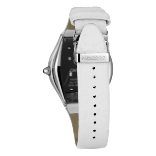 Chronotech White Leather Watch CHCT7693J02AC