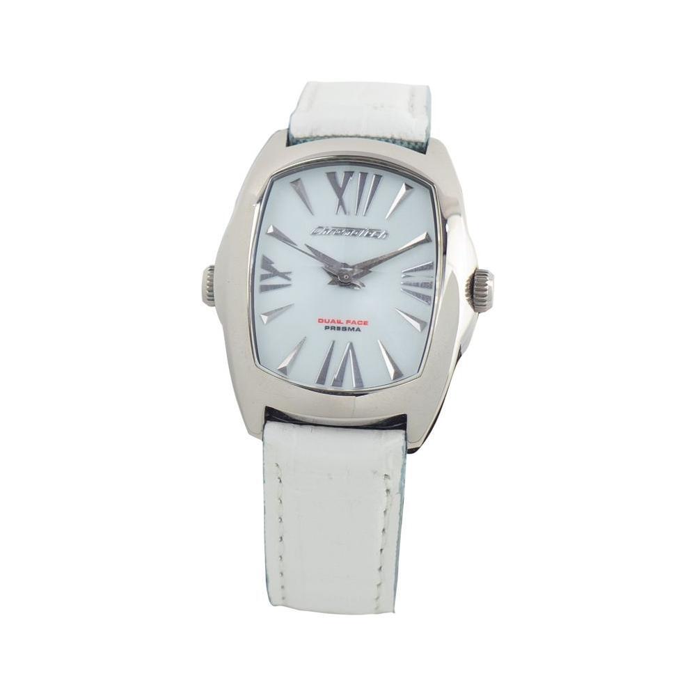 Chronotech Blue Leather Watch