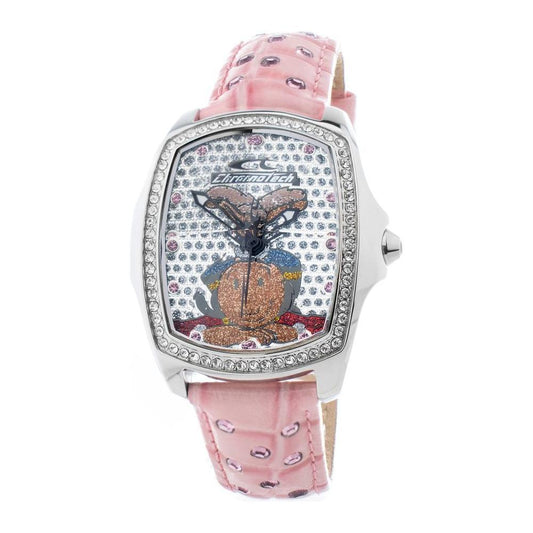 Chronotech Multicolor Leather Watch