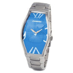 Chronotech Silver Stainless Steel Watch