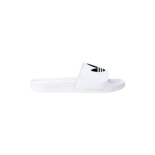 Adidas White Polyester Slipper
