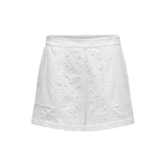 Only White Cotton Short Only Lavender