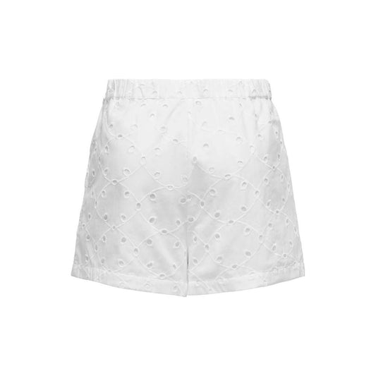 Only White Cotton Short Only Lavender