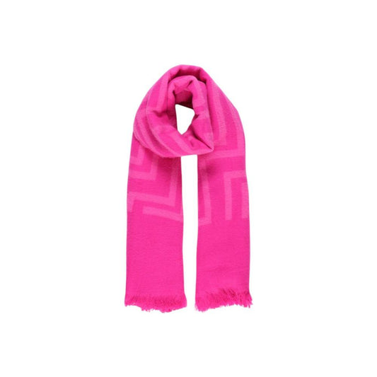 Only Pink Acrylic Scarf Only Deep Pink