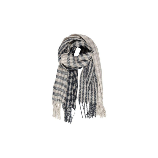 Only Gray Recycled Polyester Scarf Only Dark Gray