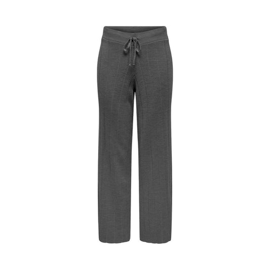 Only Gray Acrylic Jeans & Pant Only Dark Slate Gray