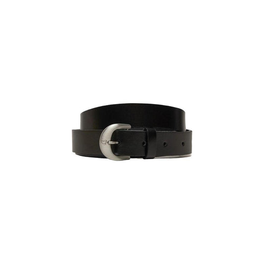 Calvin Klein Jeans Black Leather Belt Calvin Klein Jeans Black
