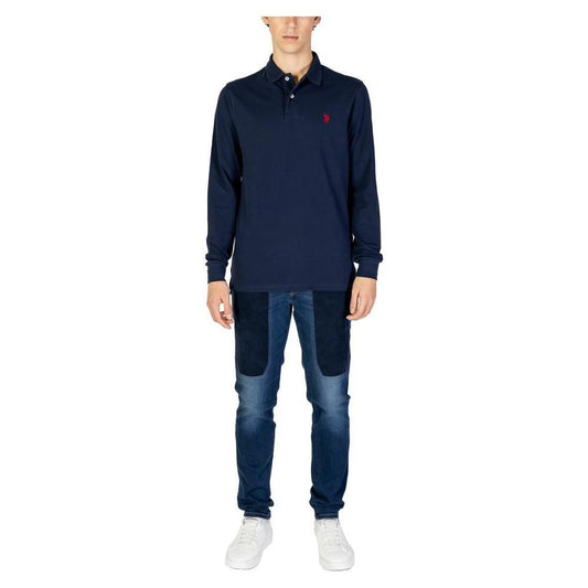 U.S. POLO ASSN. Blue Cotton Long Sleeve