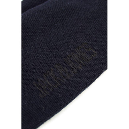 Jack Jones Blue Cotton Sock Jack Jones Black