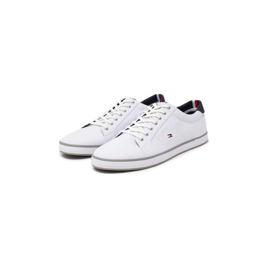 Tommy Hilfiger White Cotton Sneaker Tommy Hilfiger Lavender