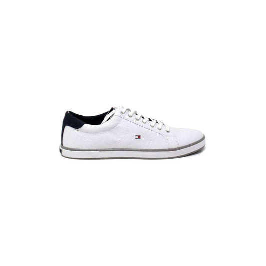 Tommy Hilfiger White Cotton Sneaker Tommy Hilfiger Lavender