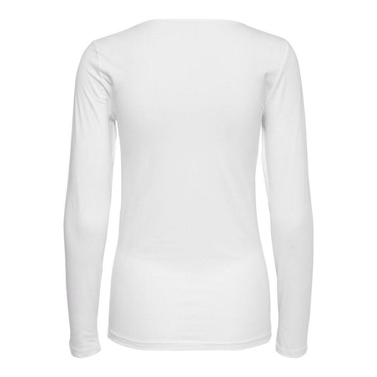 Only White Cotton Tops & T-Shirt Only Lavender