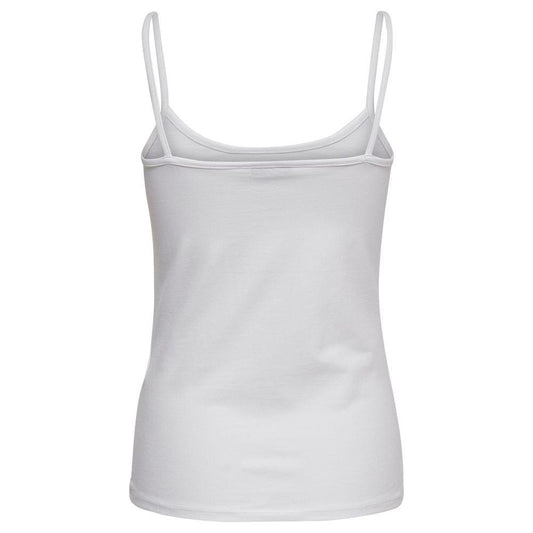 Only White Cotton Tops & T-Shirt Only Light Gray