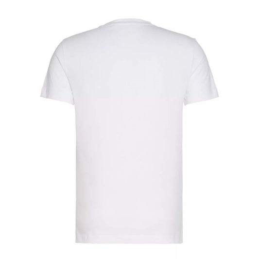Calvin Klein Jeans Calvin Klein Jeans White Cotton T-Shirt CA-8544600008-IT54 | XXL 1728,3XL,71956299936,Calvin Klein Jeans,Clothing,IT44 | S,IT46 | M,IT48 | L,IT52 | XL,IT54 | XXL,Men,Men - Clothing,New with tags,T-Shirts - Men - Clothing,White